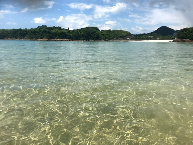 鹿児島県阿久根市 大川島海水浴場 家族連れで楽しめる パノラマ絶景 ももくりさんの家